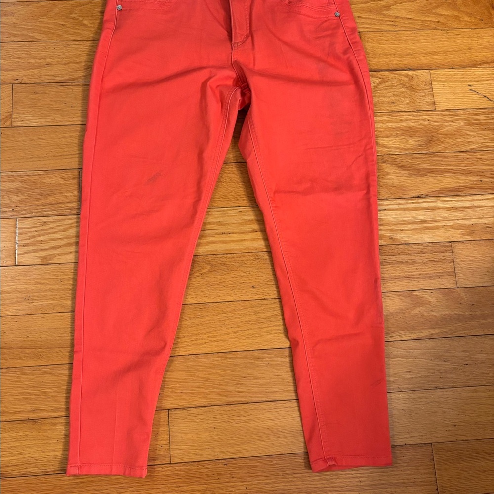 Democracy Coral Skinny Jeans